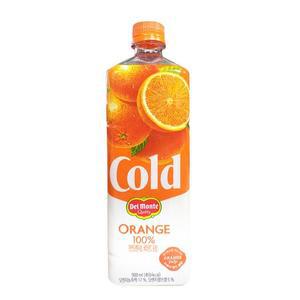 [롯데칠성음료] 롯데칠성 델몬트 콜드 오렌지 900ml 10개