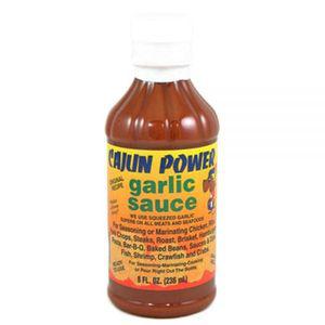 Cajun Power 디핑 소스 케이준 파워 마늘 레시피 8온스 3병 정통 맛 부드럽고 풍미 가득한 마리네이드 그릴