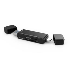 NEXT-9719TC-OTG USB3.1 C타입 A타입 스틱형 휴대용 SD 카드 리더기