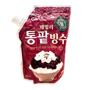 청우 통팥빙수 750g 파우치 2개