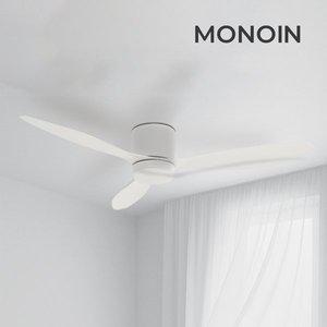 거실 실링팬 천장 조명 무소음 아파트 거실 안방 BLDC 씰링팬 52인치 LED 저소음 천장형선풍기