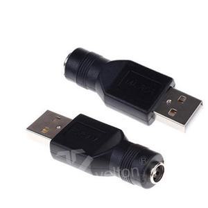 (제스트)SDC0015 USB DC변환젠더 어댑터연결잭 USBtoDC5.5x2.1