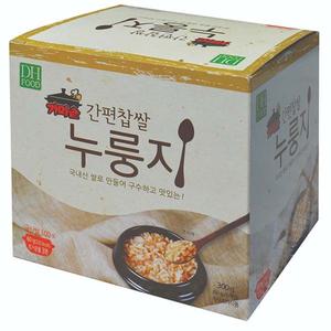 가마솥 간편 찹쌀 누룽지 300g 6개입/아침대용/간식용/어르신/국내산/끼니대용/가정용/간편식/즉석조리