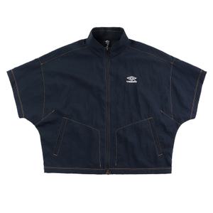 엄브로 여성 크리스피 타슬란 우먼스 반팔 풀집 자켓 UQ222CJK59 DVY