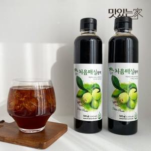 하동매실  매실청 매실원액 500mlX2병