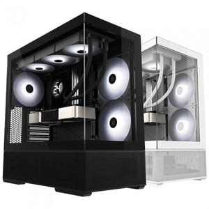 3RSYS RX400 Quiet BTF 컴퓨터 PC케이스 (블랙)