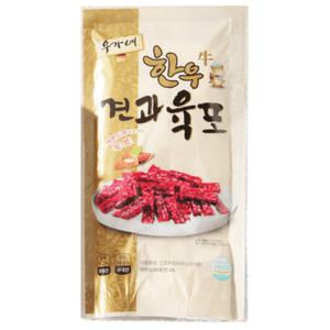 우가네 한우 견과 육포 20g x 10개