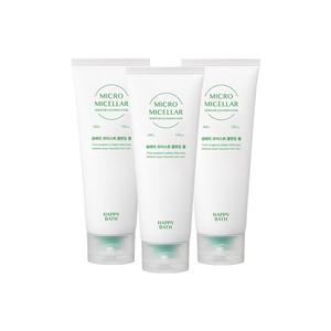 해피바스 마이크로미셀라 솝베리 모이스춰 클렌징 폼 150g x 3개