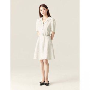 로엠 ROEM 트위드 자켓형 미니 원피스_RMOWF26S11 214933