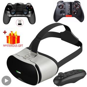 VR 헤드셋 고글 안경 기기 3D 스마트폰 가상 현실 헬멧 장치 바이어 컨트롤러 셀 모바일 비디오 게임