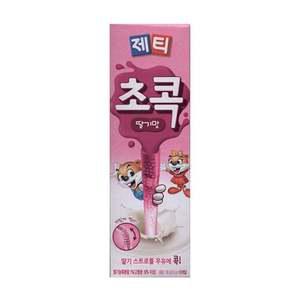 초콕 제티 딸기맛 30T 10Tx3개 빨대 딸기우유