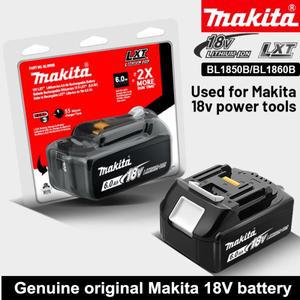 Makita호환  18v 5AH 6ah 충전식 리튬 이온 배터리 bl1850 장거리 도구