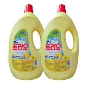 애경 항균 트리오 2kg 2개 대용량 설거지 주방세제
