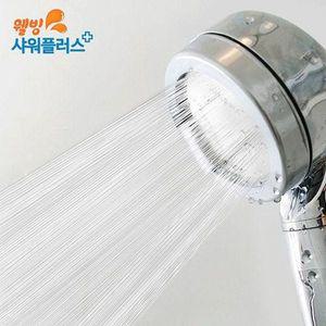 [NS홈쇼핑]샤워플러스 녹물제거 샤워기헤드 SF300 서프라이즈샤워기-크롬..