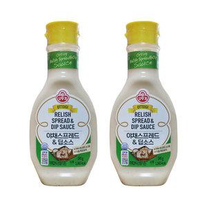오뚜기 야채스프레드&딥소스 245g 2개