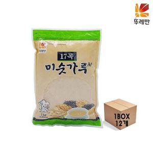 매일 건강 (무료배송)(뚜레반)17곡미숫가루1kg x 12개