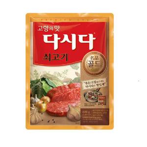 다시다 골드 쇠고기 600g 맛있는 간편식 간식 한국식품