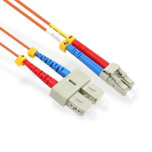 NX421 광점퍼케이블 SC-LC 멀티 10m(NX-SC-LC-2C-MM-10M)