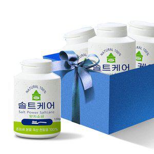 [기타]솔트케어 초미립자 천일염 양치소금 120gx2개입