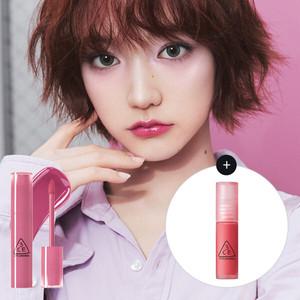 3CE [물놀이틴트] 레이지 팝 립 스테인+미니틴트(랜덤)