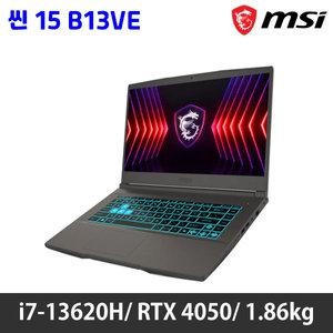 T) 씬 15 B13VE (32GB 램/ NVMe 1TB 교체 장착) + MSI 백팩, 마우스, 키스킨