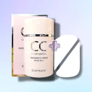 엔프라니 래디언스 씨씨크림 SPF30/PA++ 50ml+뷰니오 매직퍼프2P 생얼비비(26.07.21까지)