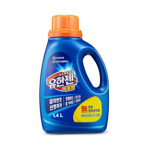 유한젠 산소계 표백제 액체형 용기 1.4L