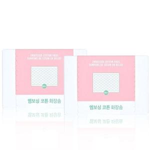 더페이스샵 데일리 뷰티툴즈 엠보싱 코튼 화장솜(200매) 2개