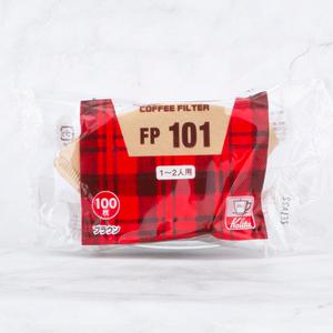 칼리타 커피필터 fp101 브라운 1~2인용