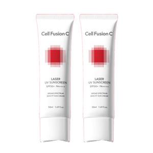 셀퓨전씨 레이저 UV 썬스크린 50ml(신형, SPF50+) 2개 /sj