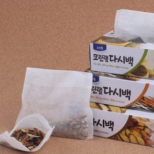 육수용 국물다시백 티백주머니 차잎거름망 멸치 중