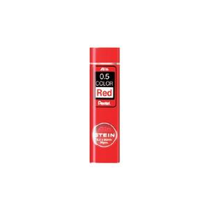 펜텔 아인슈타인 칼라 샤프심 레드 0.5mm