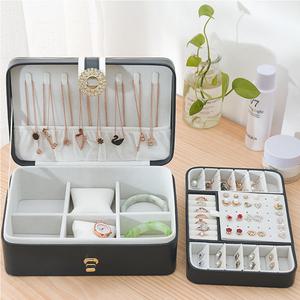 큐빅 보석함 악세사리 보관함 귀걸이 목걸이 주얼리 정리함 케이스