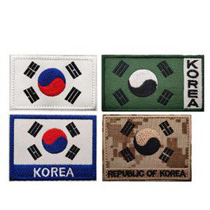 미니 태극기와펜 백팩 국기패치 ROK와펜 태극마크