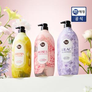 샤워메이트 블루밍 퍼퓸 플라워 약산성 바디워시 3개 골라담기 