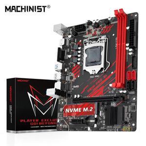 MACHINIST 마더보드 LGA 1150 NVME M.2 슬롯 지지대 i3 i5 i7/Xeon E3 V3 프로세서, DDR3 RAM H81M-PRO S1