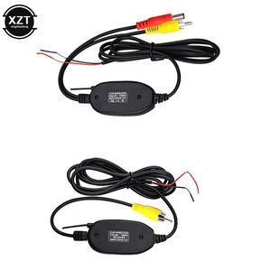 자동차 최신 후방 카메라 와이파이 무선 배선 키트 2.4GHz 12V 차량 송신기 및 수신기 역방향