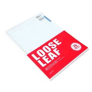 핑크풋 26공 바인더 화일 노트 리필지