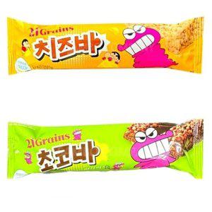 [기타]21곡짱구바 치즈바1개+초코바1개 짱구치즈바 21곡과자 (WFGJ534)