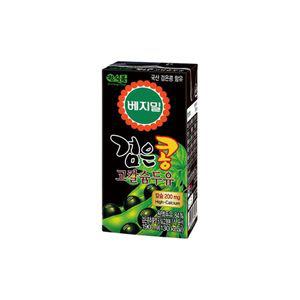 JUNGFOOD 베지밀 검은콩 두유 고칼슘 190mlx24팩 220453