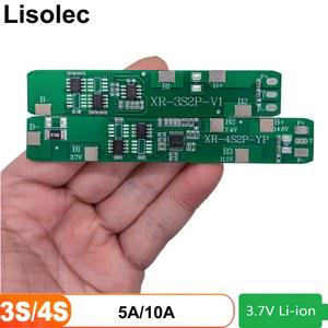 도구용 PCB 모듈 보호 보드 삼원 충전 방전 플레이트 BMS 3S 4S 5A 10A 3S2P 4S2P 12V 18650 21700