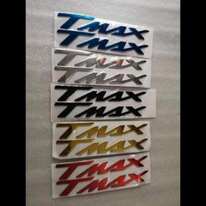 1 쌍 탱크 패드 보호대 커버 3D 스티커 탱크 데칼 아플리케 엠블럼 야마하 TMAX 500 530 T Max 500 530 TMA