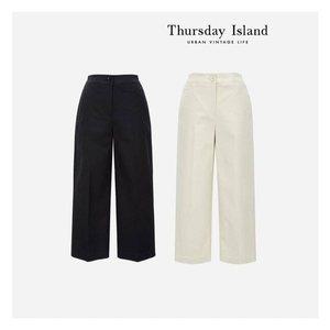 [써스데이아일랜드][Thursday Island] 스트레이트 허리밴딩 팬츠 (T232MPT531W)