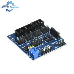 센서 쉴드 V5.0 센서 확장 보드 UNO MEGA R3 V5 로봇 부품의 Arduino 전자 빌딩 블록 용