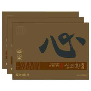 한삼인 심의환 6년근 홍삼 면역 기억력 항산화 24환X3