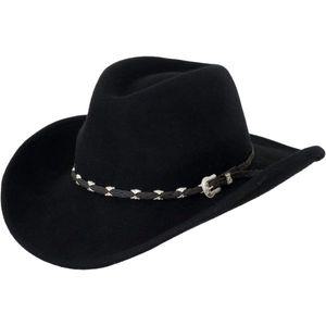 Outback Trading Company 아웃백 트레이딩 컴퍼니 남성 월라비 내구성 울 웨스턴 카우보이 모자 와이어 브