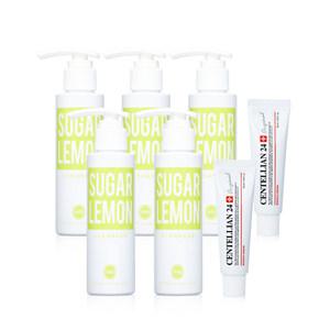 조성아 원더바스 레몬청 클렌저 슈가레몬 120ml 5개 + 센텔리안24 마데카 크림 오리지널 50ml 2개