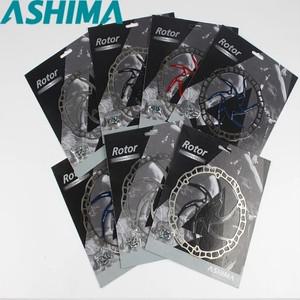 ASHIMA 초경량 MTB 자전거 브레이크 디스크 로터, ARO 08, 85g, 스테인레스 스틸, 160mm, 203mm, 6 볼트,