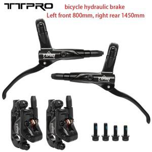 TTPRO MT200 자전거 유압 디스크 브레이크 MTB BL BR 800/1600mm 2 피스톤 3 핑거 스틸 레버 부품 업그레이
