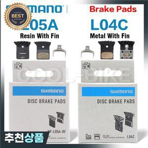 Shimano 브레이크 패드 DEORE SLX XT 수지 금속 냉각 핀 아이스 테크 산악 도로 M8110 R9170 L03A